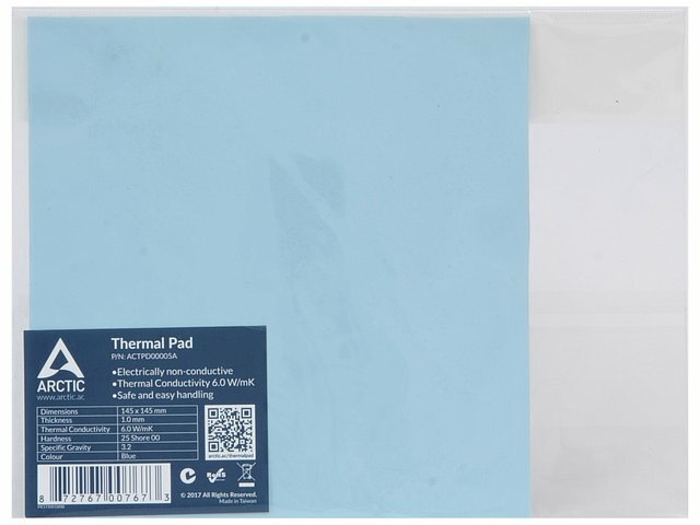  Arctic Cooling  Arctic Thermal Pad ACTPD00005A (145x145x1) (ret)