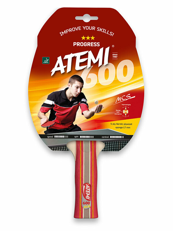 Ракетка для настольного тенниса ATEMI 600 AN