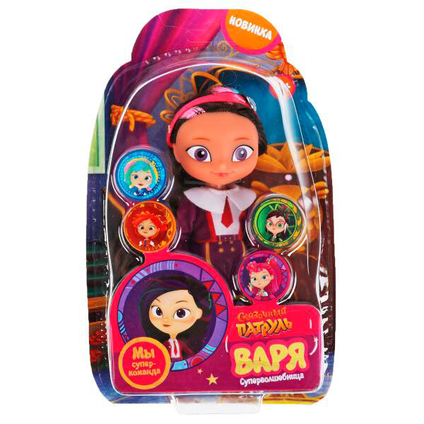 Кукла Карапуз Сказочный патруль. Варя, 15 см, кэжуал, без озвуч. SР15-V-САS3-RU