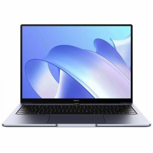 Ноутбук Huawei MateBook 14 KLVL-W76W, 14" (1920x1080) IPS/AMD Ryzen 7 5700U/16ГБ DDR4/512ГБ SSD/Radeon Graphics/Windows 10 Home, серый космос (53013PBV)