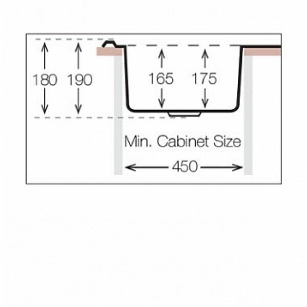 Кухонная мойка TopZero (wellinox) COL 580.488 - GT8K - фотография № 2