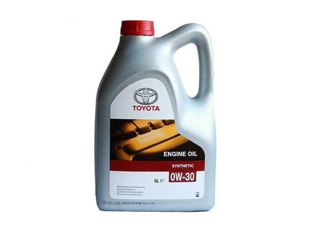 Масло TOYOTA ENGINE OIL SAE 0W30 5л. (синтетика) 0888080365GO