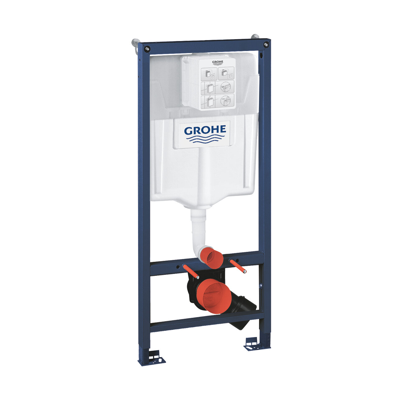 Система инсталяции для подвесного унитаза, Grohe Rapid SL 38536 001 (38536001)