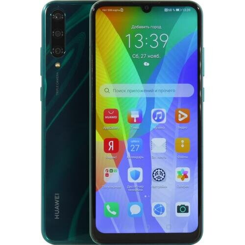 Смартфон Huawei Y6p MED-LX9N Emerald Green 64 Гб