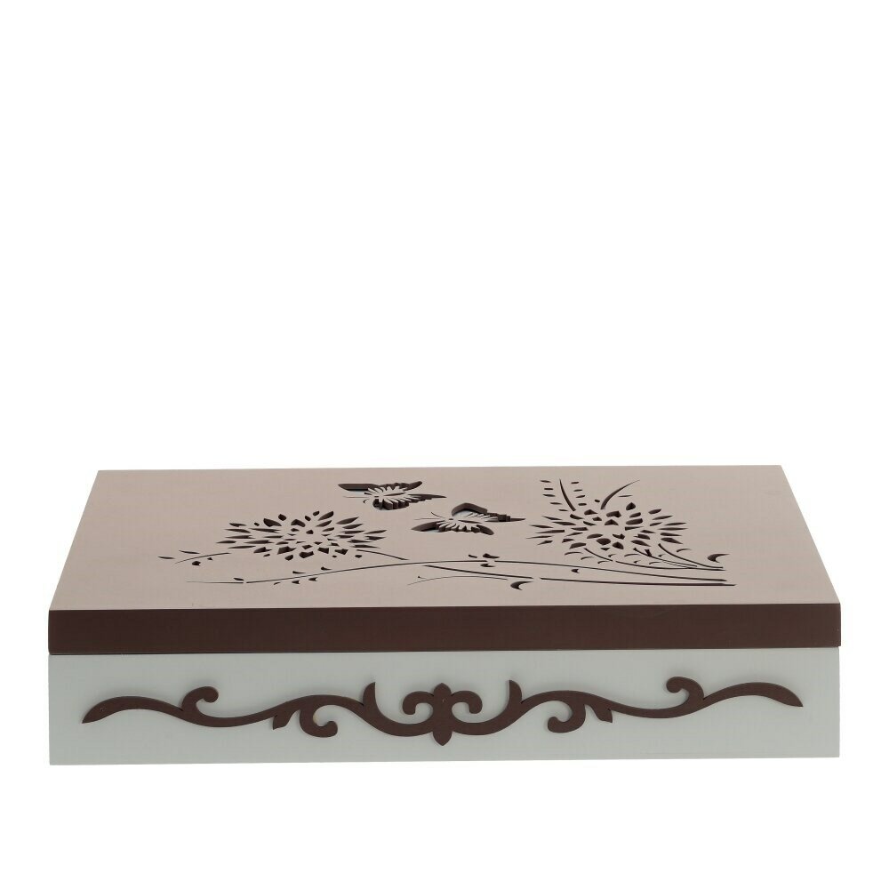 фото Шкатулка для столовых приборов, L36 W25 H7 см