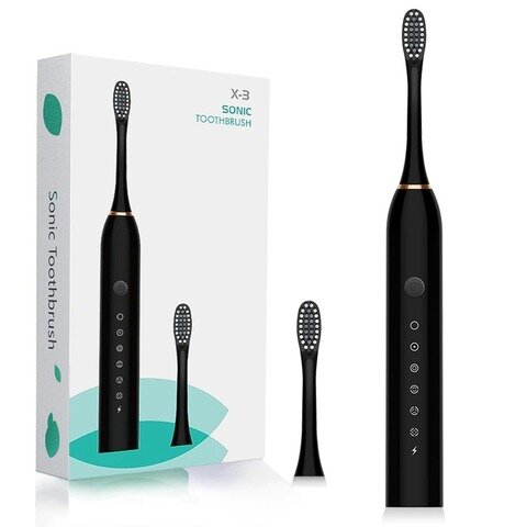 Электрическая зубная щетка Sonic Toothbrush X-3 (чёрный)