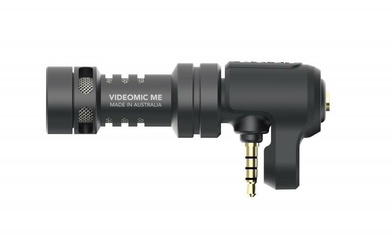 RODE VideoMic ME Компактный TRRS кардиоидный микрофон для iOS и Android устройств c 3,5 мм выходом для гарнитуры