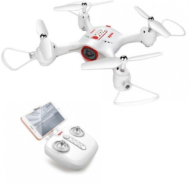 Syma Радиоуправляемый квадрокоптер SYMA X23W FPV Wi-Fi с камерой 0.3МП - X23W