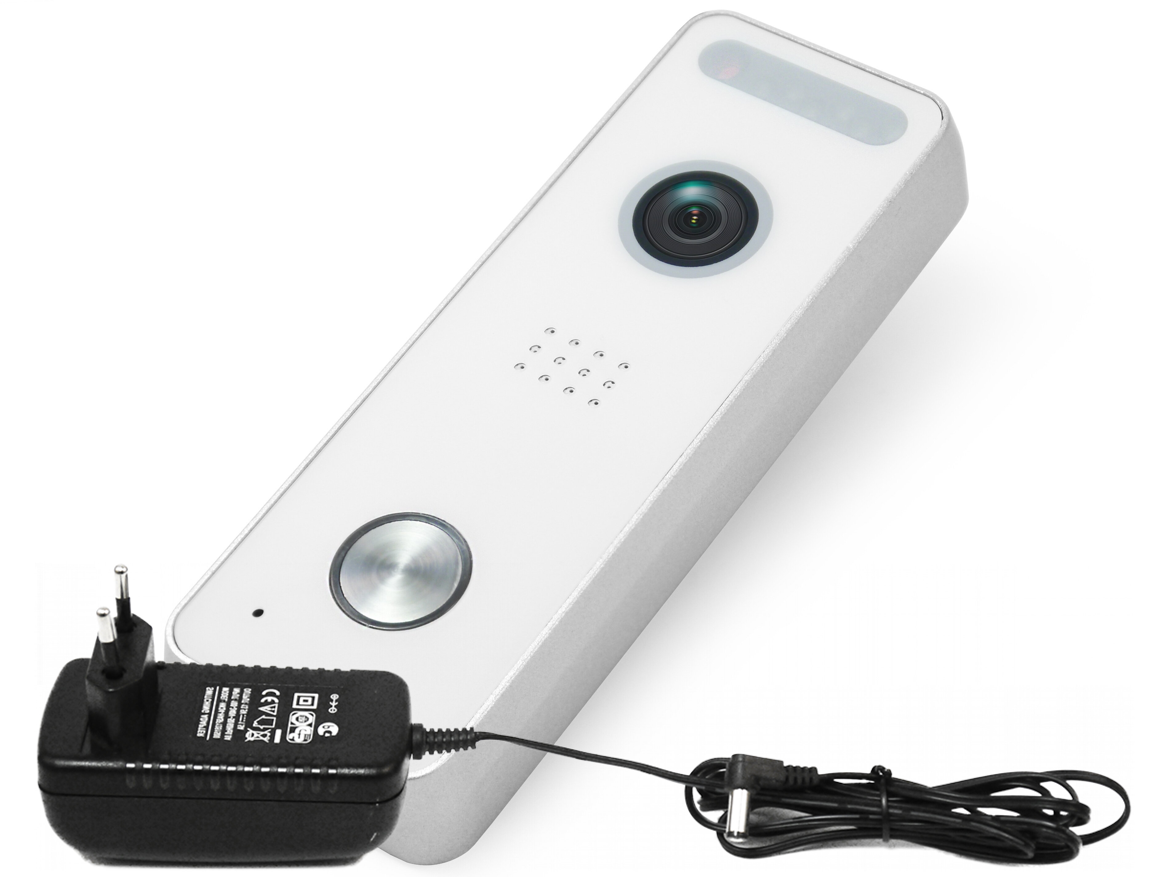 HDcom 207-IP (O42960EB) - беспроводной Wi-Fi IP видеодомофон - двусторонняя связь, управление электрозамком - ip домофон для дома