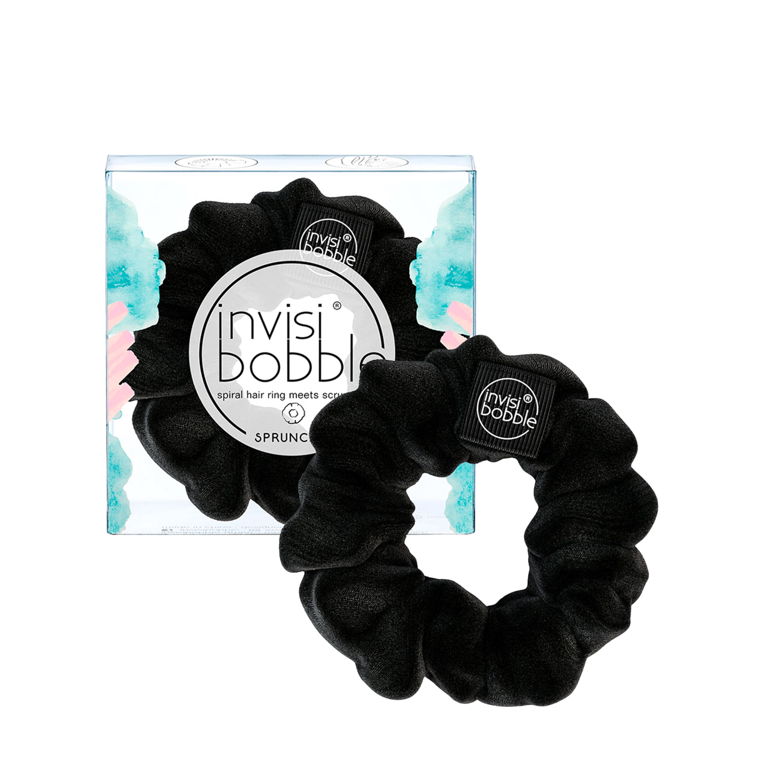 invisibobble Резинка-скранч для волос Sprunchie True Black