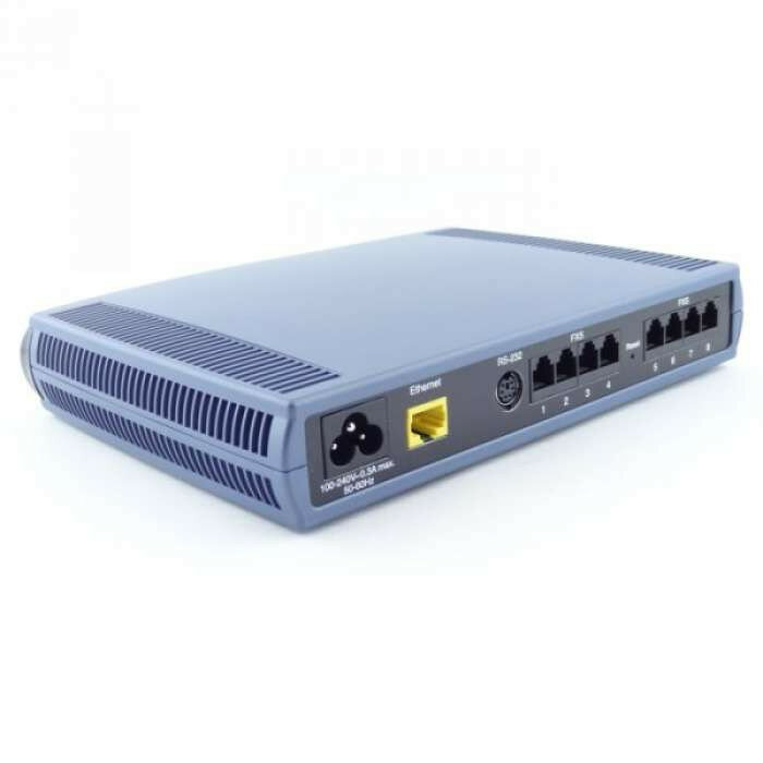 Голосовой шлюз AudioCodes MediaPack 118 (MP118/8S/SIP) 8 FXS портов SIP Package single 100/10 BaseT ( Аудиокодес 8 аналоговых портов Voip телефония )
