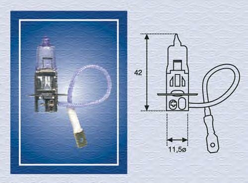 Лампа накаливания противотуманная фара Magneti Marelli 002554100000 H324