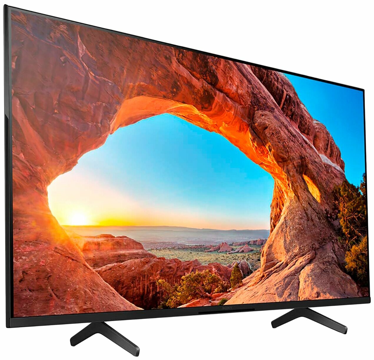 50" Телевизор Sony KD-50X85TJ LED, Triluminos (2021), черный