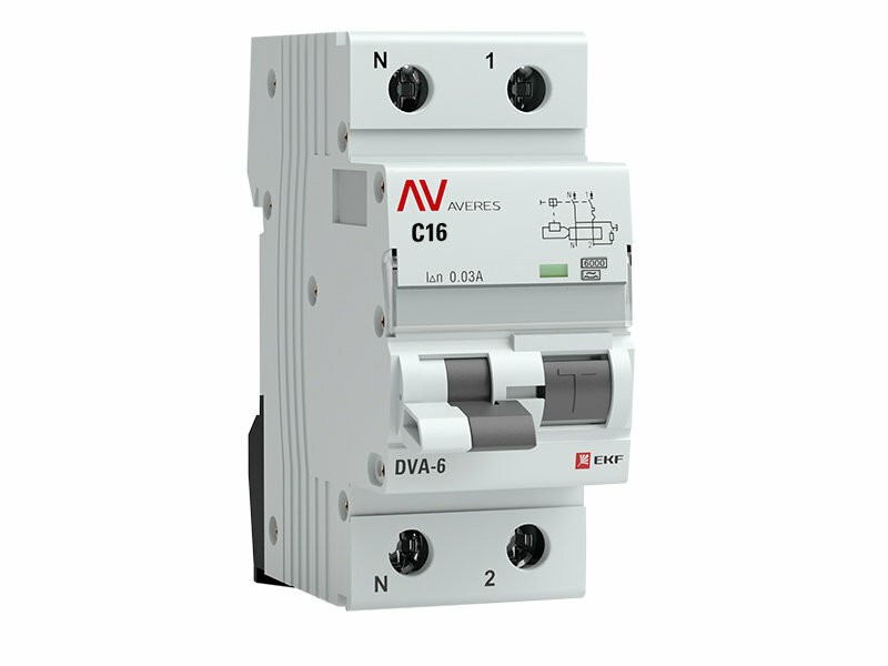   EKF Averes rcbo6-1pn-16C-30-a-av