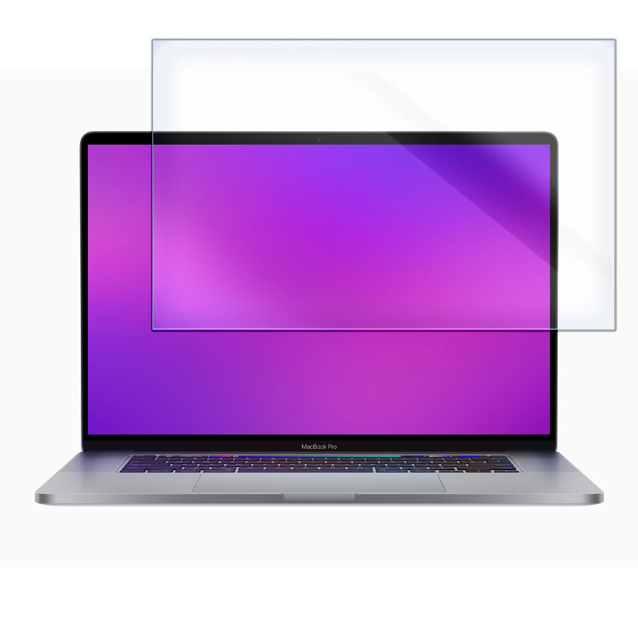 Стекло защитное гибридное Krutoff для Apple Macbook Pro 16 (2019)