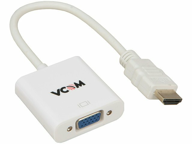 Кабель-переходник VCOM Кабель-переходник HDMI->D-Sub(F) VCOM CG558 (0.15м) (ret)