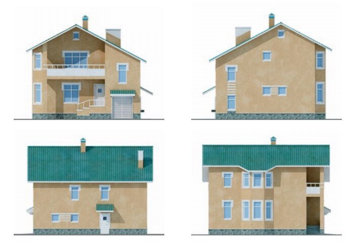 Проект дома Plans-31-45 (184 кв.м, кирпич) - фотография № 2