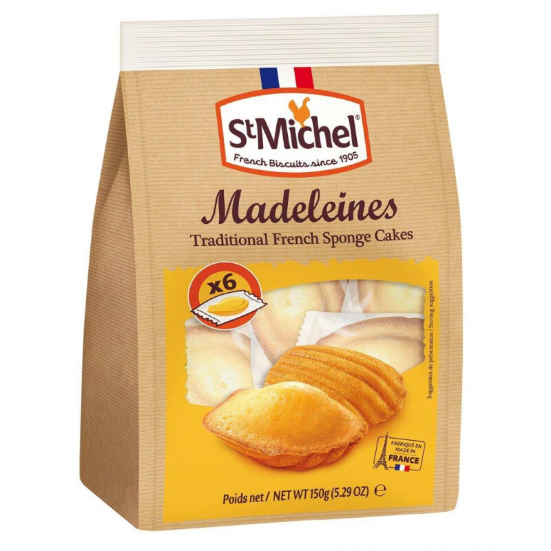 StMichel Пирожное StMichel Бисквит Мадлен французский, традиционный, 150г