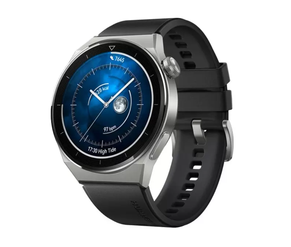 Смарт часы Huawei Watch GT 3 Pro Titanium 46mm (ODN-B19S) Black/Чёрный