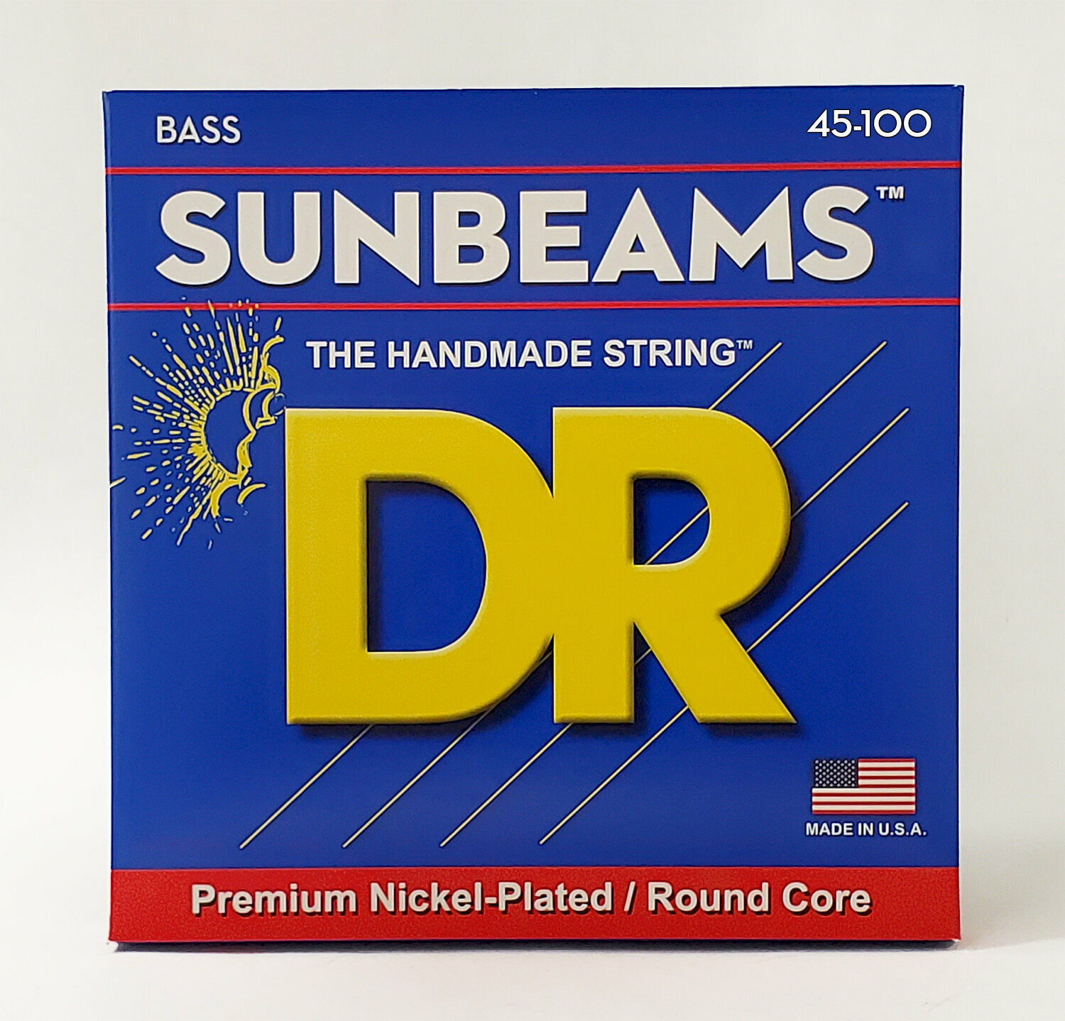 DR NMLR-45 SUNBEAM струны для 4-струнной бас-гитары никель 45 100