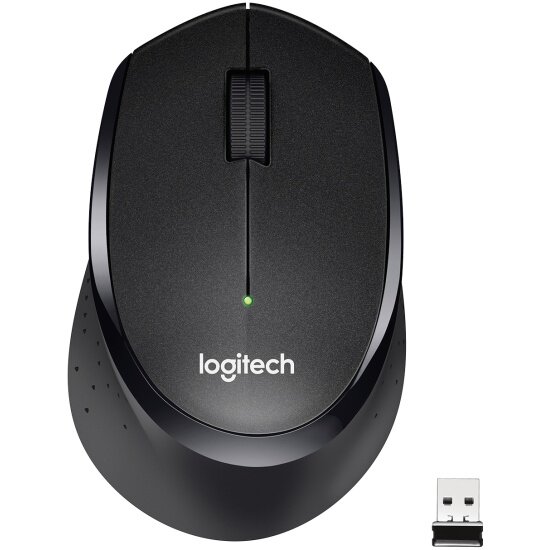 Мышь LOGITECH M330 Silent Plus Black (910-004909)