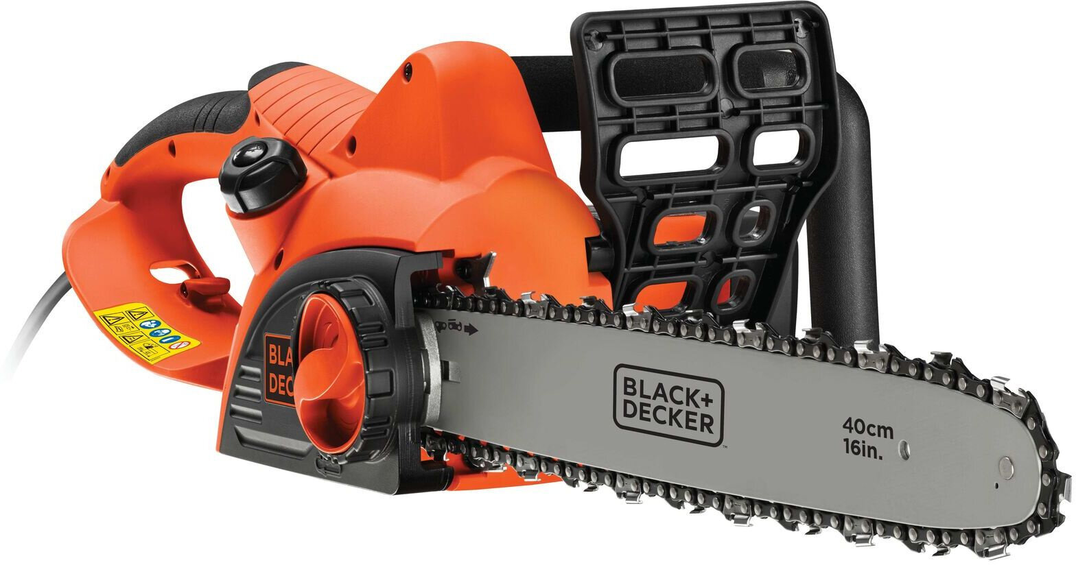 Бензопилы BLACK+DECKER Электрическая цепная пила Black+Decker CS2040-QS 2000Вт дл.шины:16" (40cm)