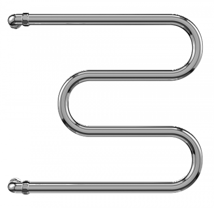 Полотенцесушитель Terminus М-образный (1") 500х600