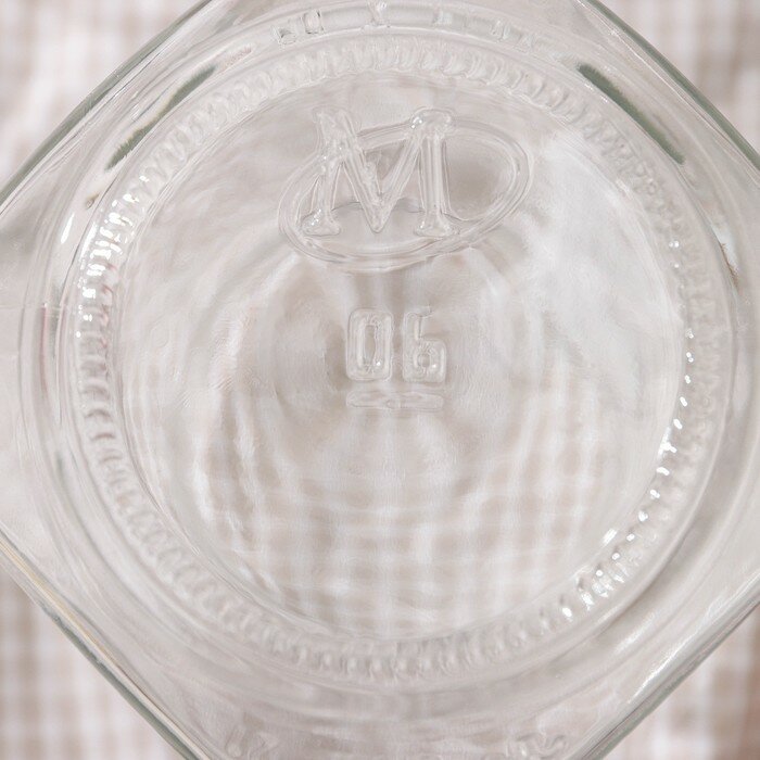 Набор банок стеклянных с крышкой «Квадро», 6 шт, 0,9 л, ТО-82 мм - фотография № 4