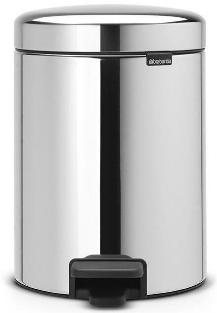 Brabantia NewIcon (5 л) - мусорный бак с педалью 112621