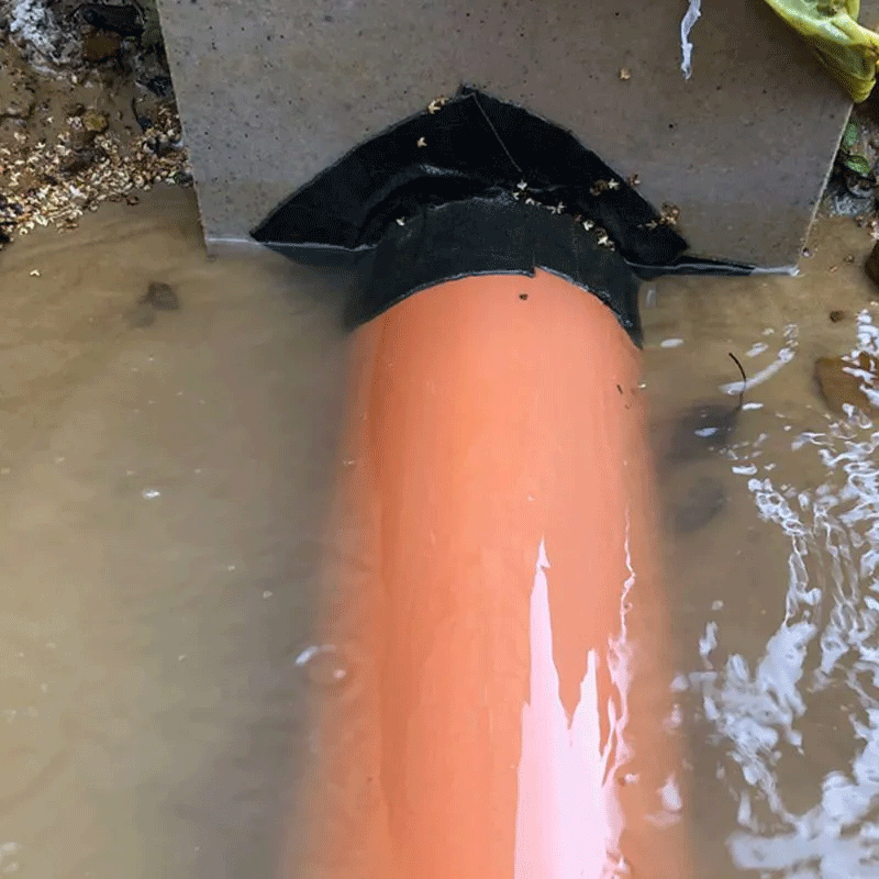 Универсальная самоклеящаяся уплотнительная лента-герметик Delta Flexx Band FG 80 строительный скотч для примыкания - фотография № 5