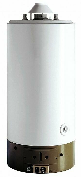 Напольный газовый водонагреватель Ariston SGA 120 R (115 л, накопительный, открытая камера сгорания, дымоход 80 мм)