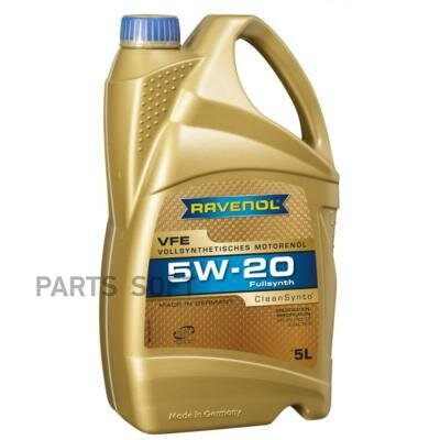 RAVENOL 4014835846067 SAE 5W-20 5L VFE NEW моторное масло