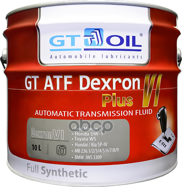  . Gt Atf Dexron Vi Plus 10  GT OIL . 8809059408643