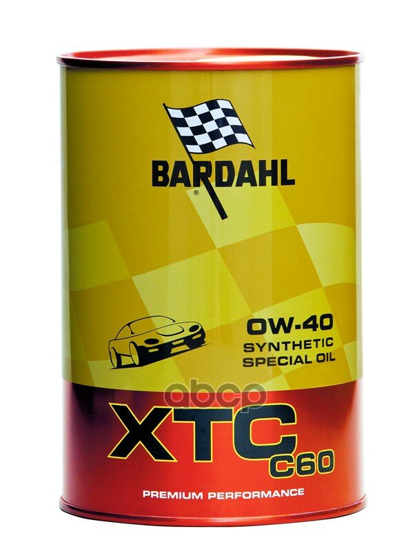 Bardahl Снят, Замена 300039 0W40 Sn/Cf Xtc C60 1L (Специальное Синт. Моторное Масло)