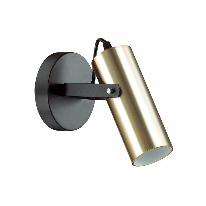 фото LUMION 3714/1W MODERNI LN19 100 золотой, черный Бра GU10 LED 1*5W 220V CLAIRE