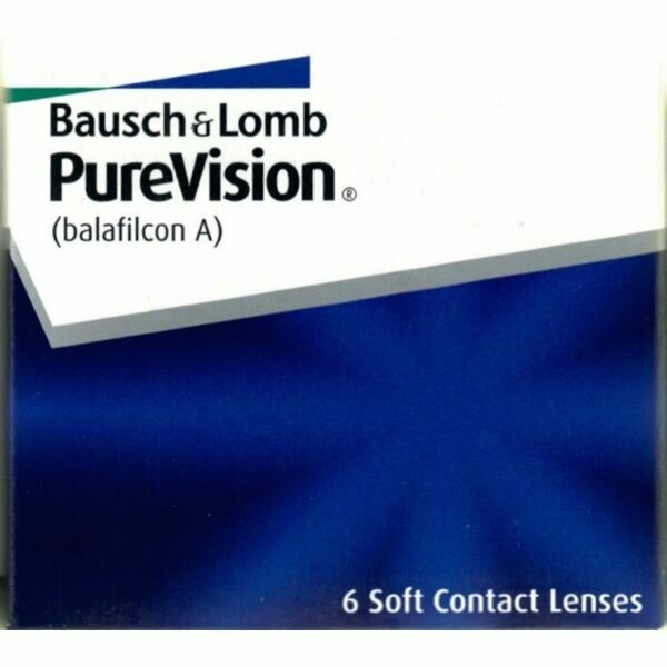 Линзы контактные Bausch&Lomb/Бауш энд Ломб purevision (8.6/-4,50) 6шт