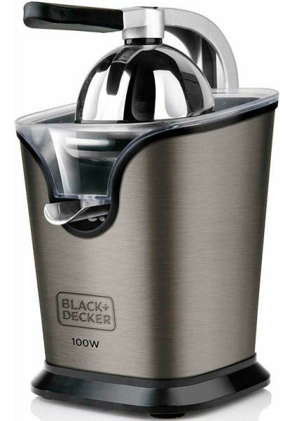 Соковыжималка Black+Decker BXCJ100E 100 Вт нержавеющая сталь нержавеющая сталь