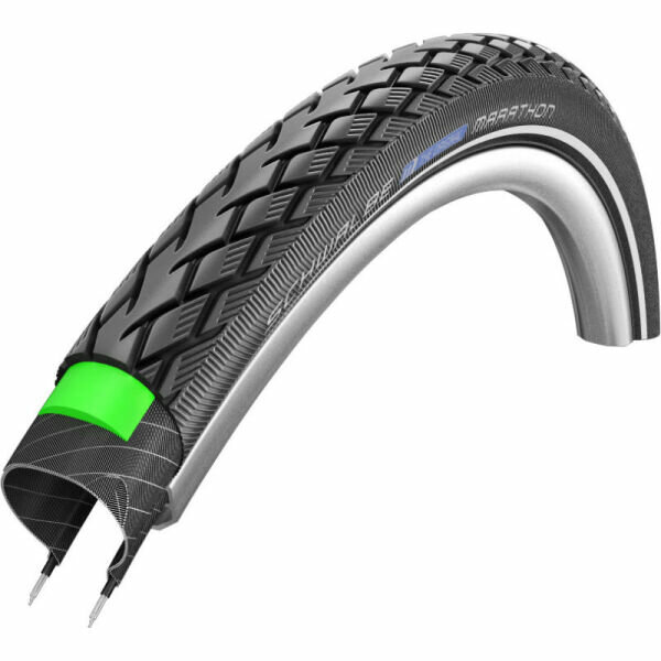 Покрышка Schwalbe Marathon 28x1.25 (700x32C), GreenGuard, TwinSkin