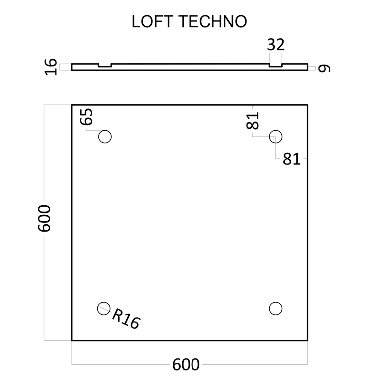 3D стеновая панель из гипса LOFT TECHNO артикул M-0066 от Artpole - фотография № 2