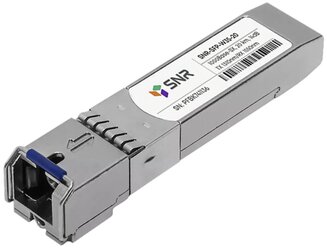 SNR Модуль SFP WDM, дальность до 20км (14dB), 1310нм LC (SNR-SFP-W35-20-LC)