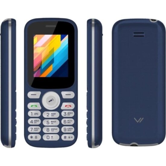 Мобильный телефон VERTEX M124 Сине-белый