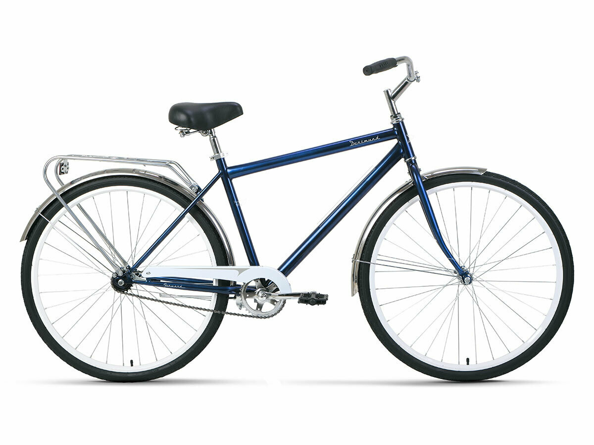 Городские велосипеды Forward Городской велосипед FORWARD DORTMUND 28 1.0 (2022) 19" темно-синий