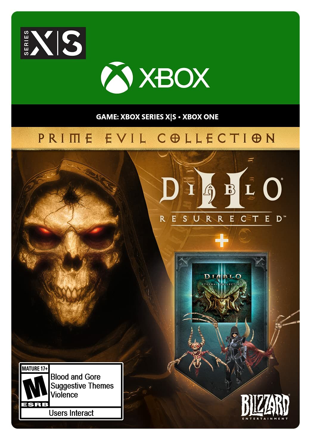 Игра Diablo 2 Resurrected Prime Evil Collection для Xbox One, Series x|s, русский язык, электронный ключ Турция