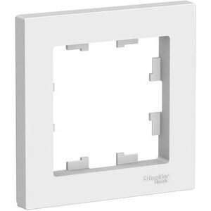 Schneider-electric ATN000101 ATLASDESIGN 1-постовая рамка, белый