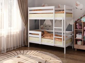 Детская двухъярусная кровать "SWEET HOME 3" 180х90, берёза