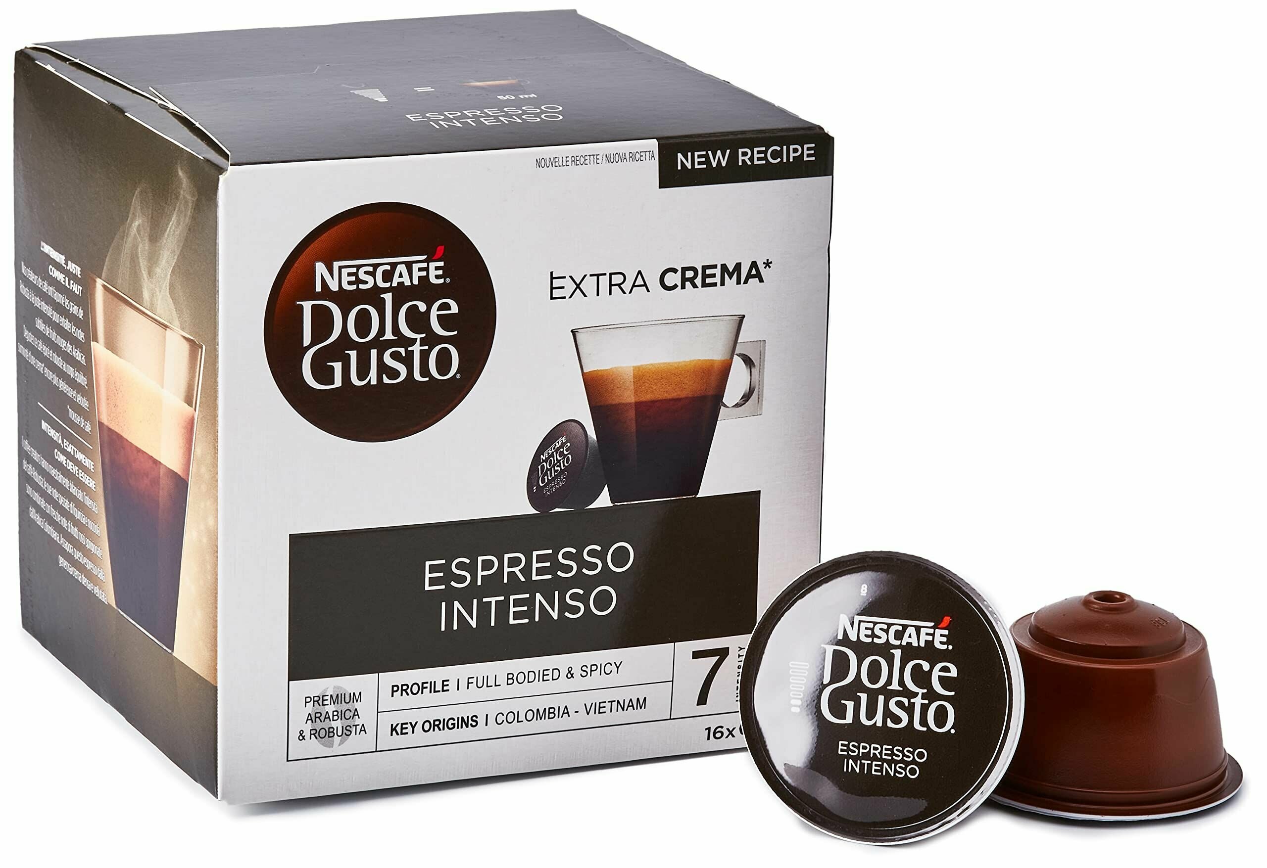 Капсулы для кофемашин Nescafe Dolce Gusto Espresso Intenso 6х16 / Нескафе Дольче Густо Эспрессо 96 шт - фотография № 6