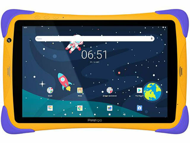 Планшет Prestigio Smartkids UP Yellow-Violet PMT3104_WI_D_RU (Rockchip RK3226 1.5GHz/1024Mb/16Gb/Wi-Fi/Bluetooth/Cam/10.1/1280x800/Android)