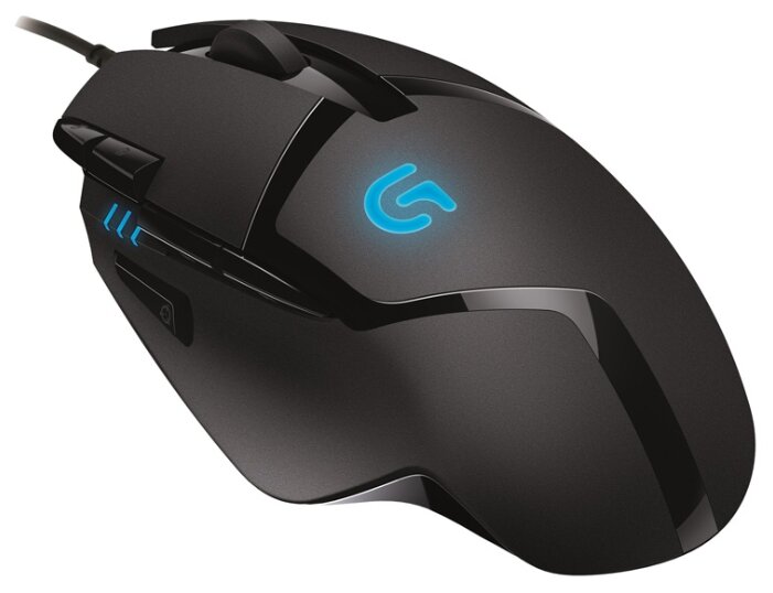 Мышь Logitech G402 черный оптическая (4000dpi) USB2.0 игровая (7but)