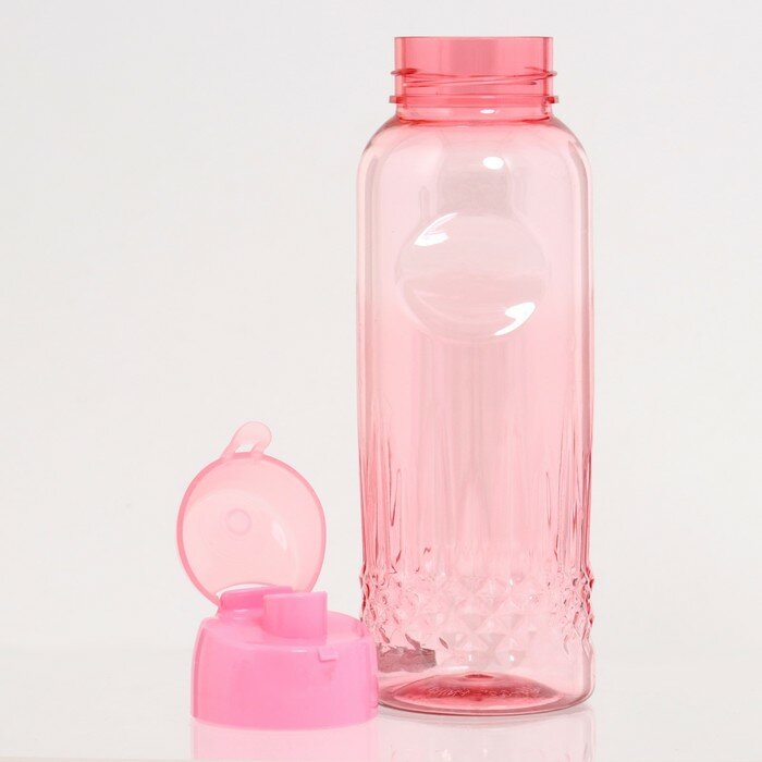 Бутылка для воды "Лазурь", 650 мл, 4.7 х 22.5 х 7 см, микс - фотография № 3
