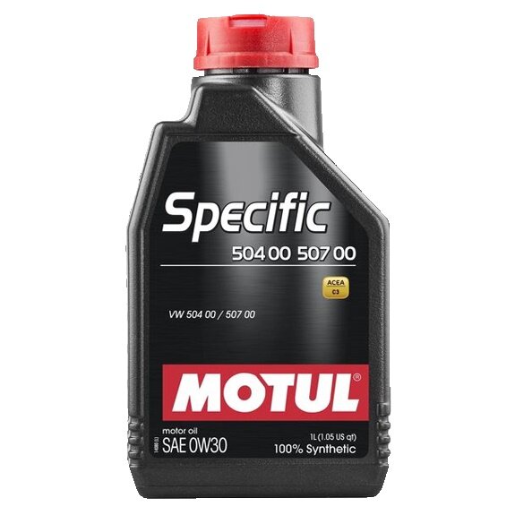 Синтетическое моторное масло Motul Specific 504 00 507 00 0W-30